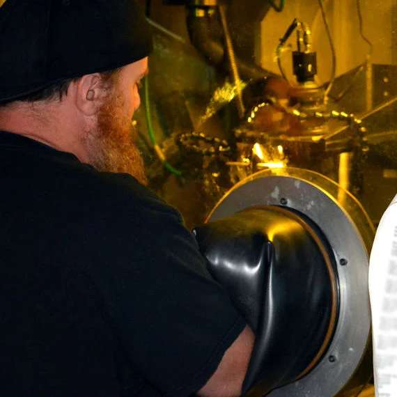 An engineer working on MPG products in one of our facilities. 