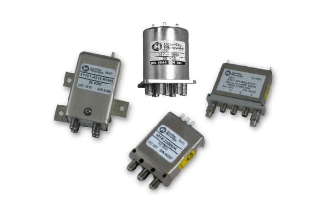 Various Diw-Key Single Pole Double Throw Coaxial Switches